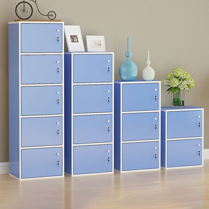 Lichte houten afwerking niet-hangende armoire moderne opbergkast voor thuis