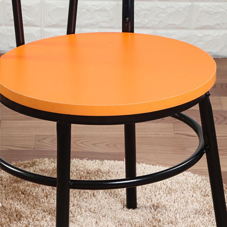 Contemporary Metal Dining Room Chairs Open Back Dining Armless Chair for Home Use Clearhalo ' kitchen&dining_furn' 'Dining Chairs' 'Dining Tables & Seating' 'dining_chair' 'furn' 'furn_dining_chair' 'Furniture' 'furniture_dining_chair' 'Kitchen & Dining Furniture' 'kitchen' 1200x1200_573b716c-36ad-41d8-93b2-7a299b181b38