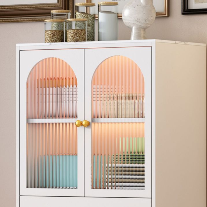 Mesa de madera del gabinete del aparador moderno Mesa de madera con puertas para el comedor