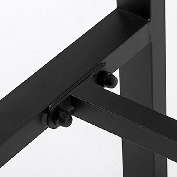 Indoor Brown Wood Bistro Table Modern Rectangle Footrest Cocktail Bar Table Clearhalo 'Bar Furniture' 'Bar Tables' 'bar_tables' 'furn' 'furn_bar_tables' 'Furniture' 'furniture_bar_tables' 'Kitchen & Dining Furniture' 1200x1200_574639ba-2dbe-480c-87b8-66ef34e09508