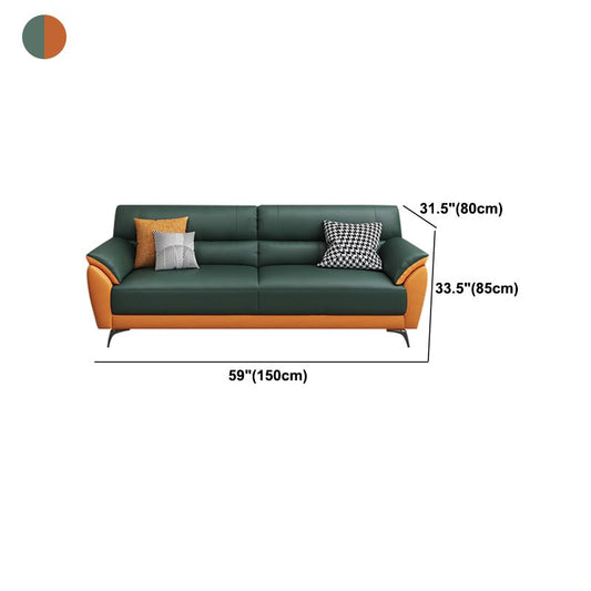 Glam verde cuscino cucito cuscino da cuscinetto top braccio divano resistente alle macchie