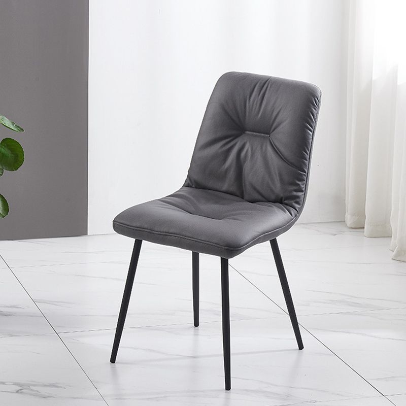 Sillas de comedor de brazo sin brazo sinux contemporáneos silla de comedor de metal para uso en el hogar