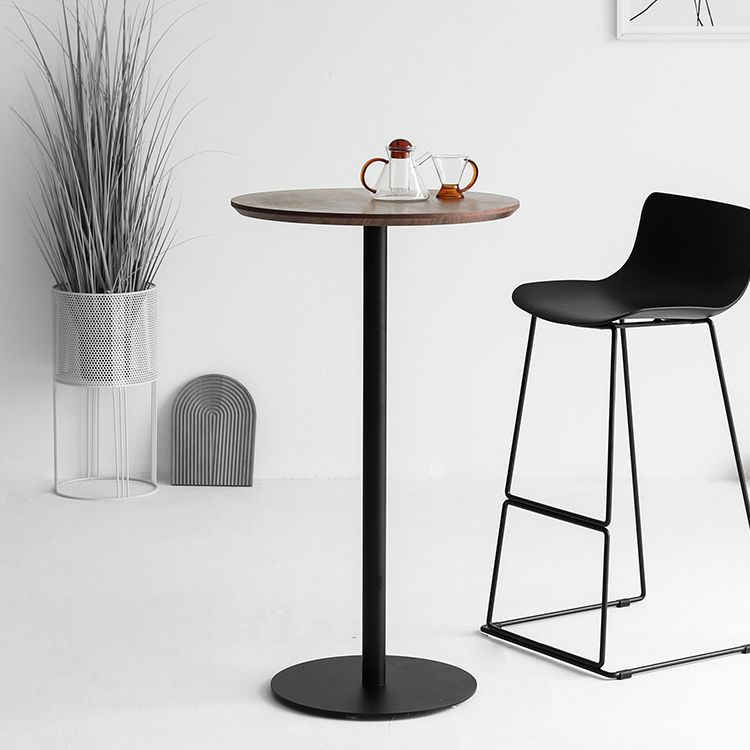 Tavolo da cocktail in altezza industriale Piedistale Bistro bar di bistro