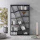 11.81"W Bookcase Glam Style Open Back Bookcase for Study Room Home Office Clearhalo 'Bookcases' 'furn' 'furn_bookcases' 'Furniture' 'furniture_bookcases' 'kitchen' 'kitchen_bookcases' 'Living Room Furniture' 'Office Furniture' 1200x1200_574d5112-e14f-4152-b7ef-ce8e9690c1c9