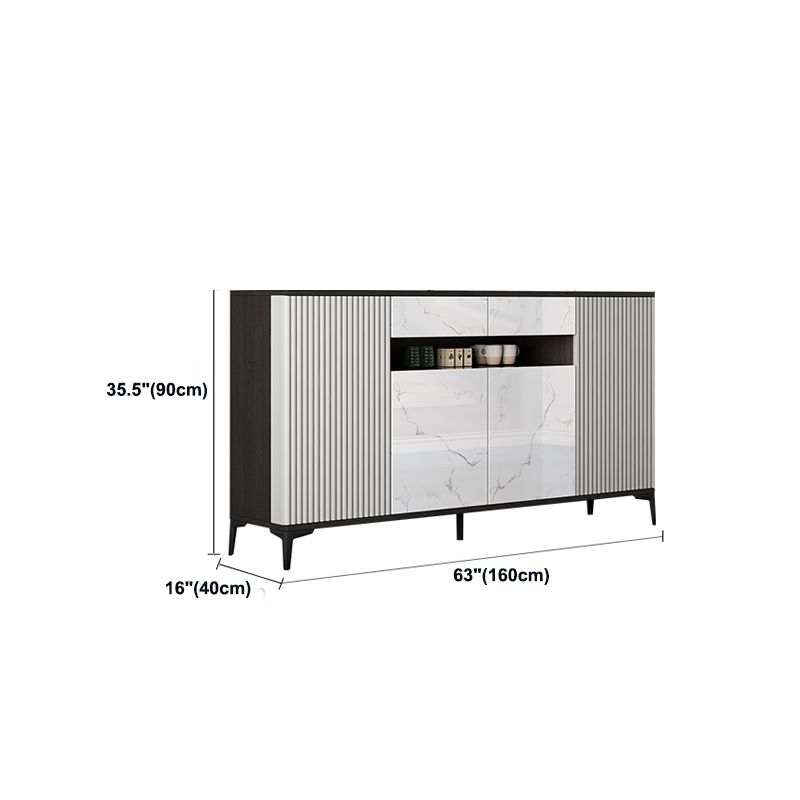 Server a buffet contemporaneo per cucina per cucina per cucina.