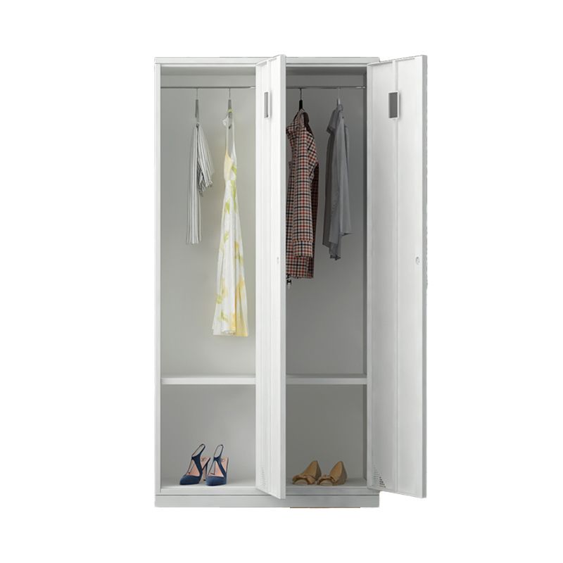 Armoire de rangement intérieure contemporaine avec porte métallique