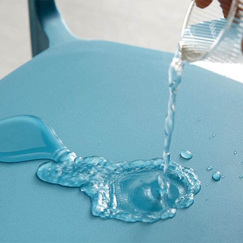 Sedia da pranzo per la sala da pranzo a casa sedia da pranzo con pila di plastica posteriore