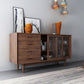 Modern Storage Sideboard Wooden Kitchen Sideboard with Drawers and Doors Clearhalo 'buffet_sideboard' 'Buffets & Sideboards' 'furn' 'furn_buffet_sideboard' 'Furniture' 'Kitchen & Dining Furniture' 1200x1200_5755ea99-8b67-43eb-8957-14cc62524deb