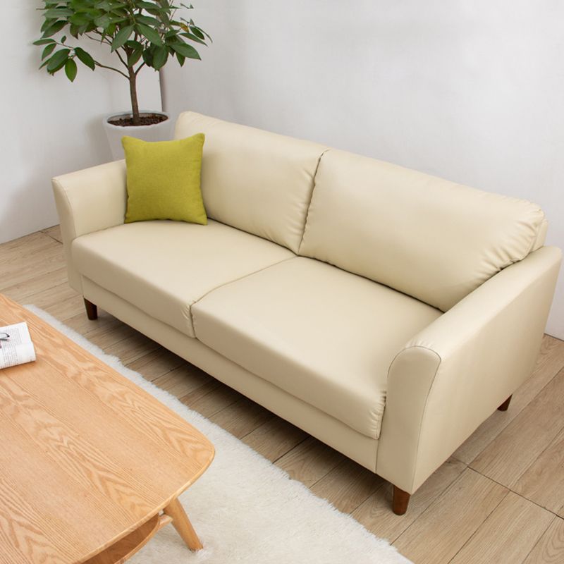Modern Flared Arm Sofa Standard Wood Legs Sofa for Living Room Clearhalo 'Furniture' 'furniture_sofas' 'kitchen' 'kitchen_sofas' 'Living Room Furniture' 'Sofa' 'sofas' 1200x1200_5759a77d-4456-448c-bff7-955b5d00d94d