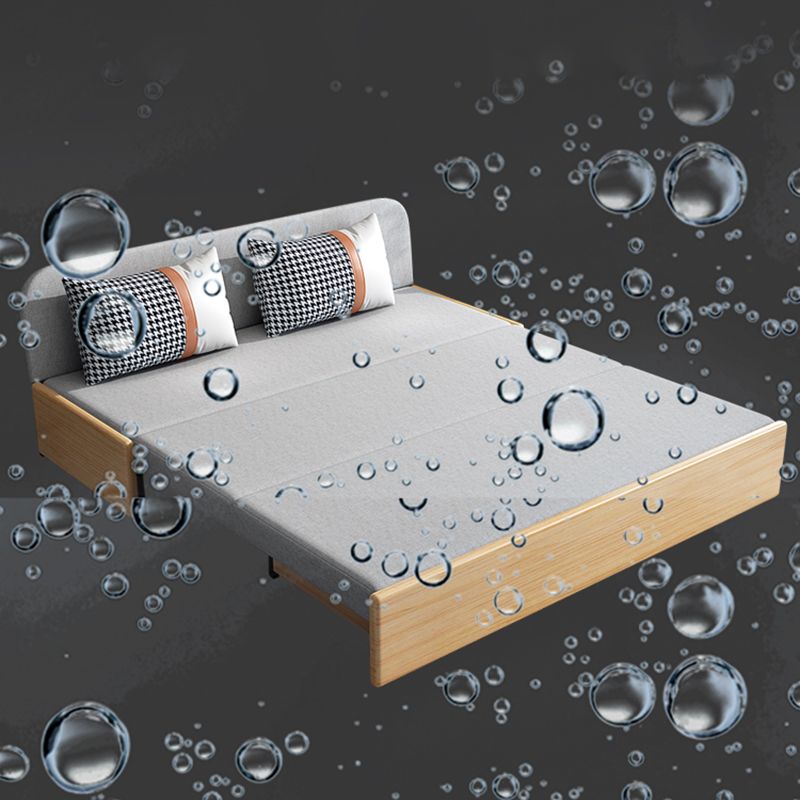 Cotton Blend Contemporary Convertible Bed Sofa Couch with Pillows Clearhalo 'furn' 'furn_sofas' 'Furniture' 'Living Room Furniture' 'Sofa' 'sofas' 1200x1200_575c3484-c2e4-4bde-bd31-070723706d37