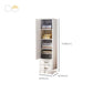 Modern Wood Freestanding Wardrobe Multifunctional Wardrobe with Hinged Door