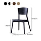 Industrial Oak Wood Side Chair Matte Finish Open Back Dining Chair (Set of 2) Clearhalo ' kitchen&dining_furn' 'Dining Chairs' 'Dining Tables & Seating' 'dining_chair' 'furn' 'furn_dining_chair' 'Furniture' 'furniture_dining_chair' 'Kitchen & Dining Furniture' 'kitchen' 1200x1200_575e277a-c6fa-4551-a790-c97a3ad8b6d5