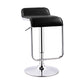 Modern Adjustable Backrest Counter Stool Steel Study Bar Stool with Cushion and Pedal Clearhalo 'Bar Furniture' 'Bar Stools' 'bar_stools' 'furn' 'furn_bar_stools' 'Furniture' 'furniture_bar_stools' 'Kitchen & Dining Furniture' 1200x1200_57606d04-31b2-4a57-a028-dcc557c37ed4