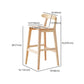 Oak Wood Armless Bar Stool Modern Indoor Barstool with Backrest and Footrest Clearhalo 'Bar Furniture' 'Bar Stools' 'bar_stools' 'furn' 'furn_bar_stools' 'furniture_bar_stools' 'Kitchen & Dining Furniture' 'kitchen&dining_furn' 'kitchen' 'kitchen_furn' Furniture' 1200x1200_57631860-27ac-4704-abd6-98175fc23d36
