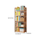 Contemporary Wood Bookcase Open Back Bookshelf for Home Office Clearhalo 'Bookcases' 'Furniture' 'furniture_bookcases' 'Office Furniture' 1200x1200_5763f94f-ed5b-45f2-a05e-a471db8caec5