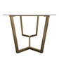 Contemporary Rectangle Table Set 1/2/5 Pieces Dining Set for Home