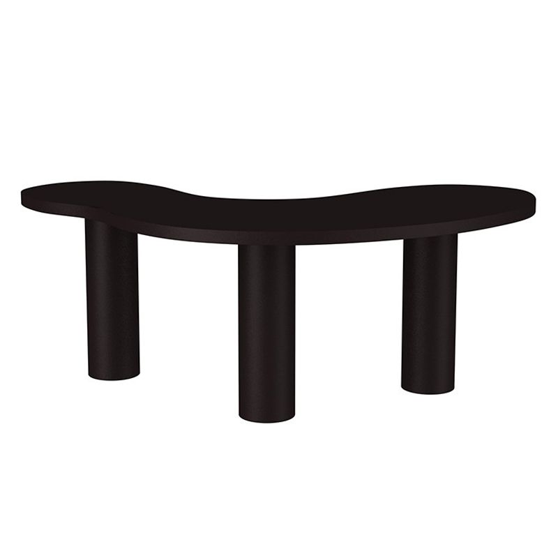 Black Industrial Writing Desk Wooden Office Desk Pine and Artificial Wood Clearhalo 'furn' 'furn_office_desk' 'Furniture' 'Office Desks' 'Office Furniture' 'office_desk' 1200x1200_576d2d88-3e4b-4533-a6f1-efdbc5af640c