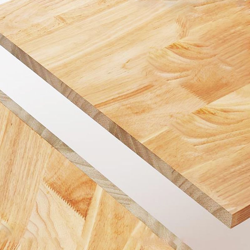 Modernist Cabinet Natural Finish Side Cabinet with Glass Paned