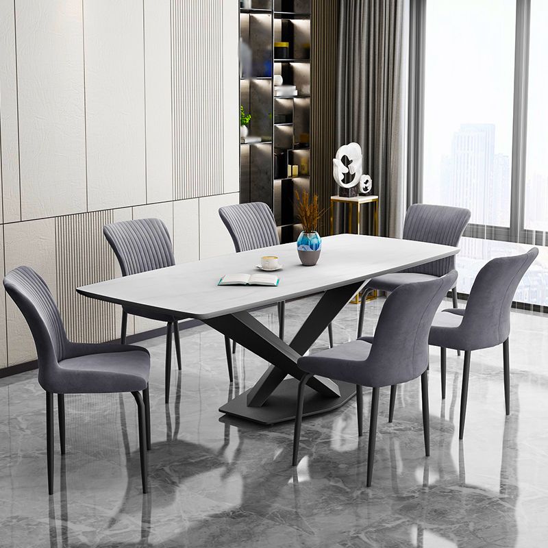 Industrial Style Metal Chairs Set Solid Back Arm Kitchen Dining Chairs Clearhalo ' kitchen&dining_furn' 'Dining Chairs' 'Dining Tables & Seating' 'dining_chair' 'furn' 'furn_dining_chair' 'Furniture' 'furniture_dining_chair' 'Kitchen & Dining Furniture' 'kitchen' 1200x1200_57720312-50ab-44ba-846b-29598ed7bdaf