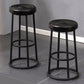 Modern Round Bar Stool Footrest Backless Counter and Bar Stool with Iron Legs Clearhalo 'Bar Furniture' 'Bar Stools' 'bar_stools' 'furn' 'furn_bar_stools' 'furniture_bar_stools' 'Kitchen & Dining Furniture' 'kitchen&dining_furn' 'kitchen' 'kitchen_furn' Furniture' 1200x1200_5777406d-9265-4c52-8b89-27617076302d