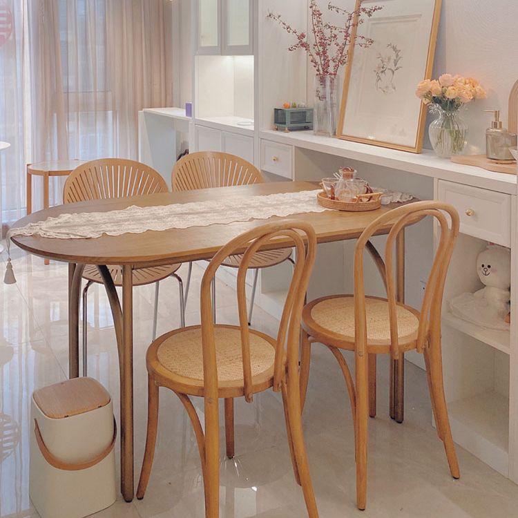 Solid Wood Traditional Dining Room Chairs Matte Finish Windsor Back Side Chairs Clearhalo ' kitchen&dining_furn' 'Dining Chairs' 'Dining Tables & Seating' 'dining_chair' 'furn' 'furn_dining_chair' 'Furniture' 'furniture_dining_chair' 'Kitchen & Dining Furniture' 'kitchen' 1200x1200_5778c5f6-0585-4e69-b2e5-e8d9169cb838