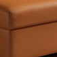 Modern Chaise Lounge Chair Recessed Arms Chaise with Pillows