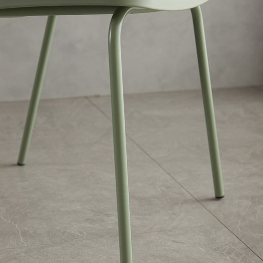 Contemporary Kitchen Dining Side Chair Home Metal Legs Chair Clearhalo 'Dining Chairs' 'Dining Tables & Seating' 'dining_chair' 'furn' 'furn_dining_chair' 'Furniture' 'Kitchen & Dining Furniture' 1200x1200_577b99fc-db1b-4932-992b-a0d8385508c7