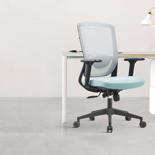Silla de escritorio moderna sin angustia silla de oficina ergonómica con espalda transpirable