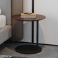 Modern Round Stone Pedestal Sofa Side Accent Table - Dia 19.69" Clearhalo 'Coffee & Accent Tables' 'End & Side Tables' 'end_side_tables' 'furn' 'furn_end_side_tables' 'Furniture' 'Living Room Furniture' 1200x1200_57828195-4208-4cd1-8cdb-0f125e4045ad
