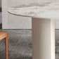 Glam Sintered Stone Table Dining Oval Table with Metal Legs for Home Use Clearhalo 'Dining Tables & Seating' 'Dining Tables' 'dining_table' 'furn' 'furn_dining_table' 'Furniture' 'Kitchen & Dining Furniture' 1200x1200_57834097-bb86-4e59-a0dc-89b286730d6b