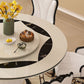 Pedestal Casual Comedor Cocina Muebles para el hogar Mesa de cena redonda