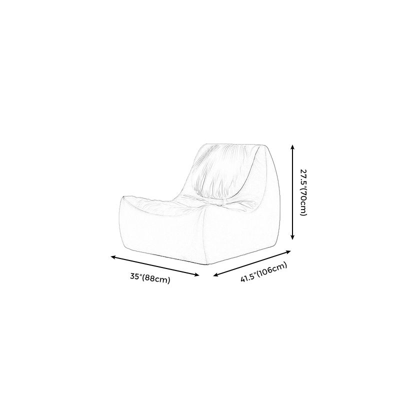 Caterpillar Lazy Sofa Can Lie down and Sleep Bedroom Small Sofa North Leisure Chair Clearhalo 'Accent Chairs' 'accent_chairs' 'Chairs & Seating' 'furn' 'furn_accent_chairs' 'Furniture' 'Living Room Furniture' 1200x1200_5786027a-ab4a-4933-adb7-5005ee5b44e9