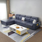 Nordic Style Sofa Bed Solid Wood Frame Multicolor Option with Pocket Storage Sofa