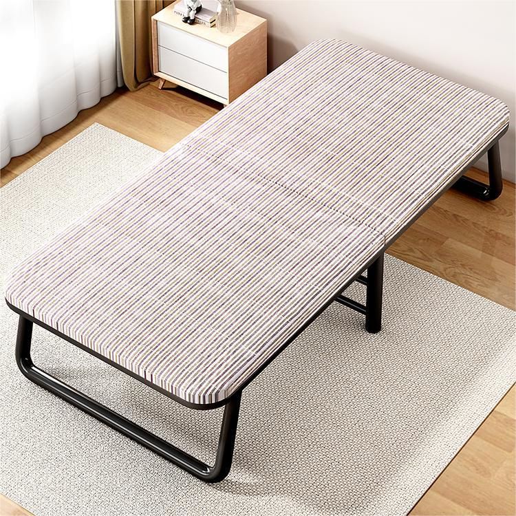 Cadre en métal contemporain lit standard, lit pliable pour chambre à coucher