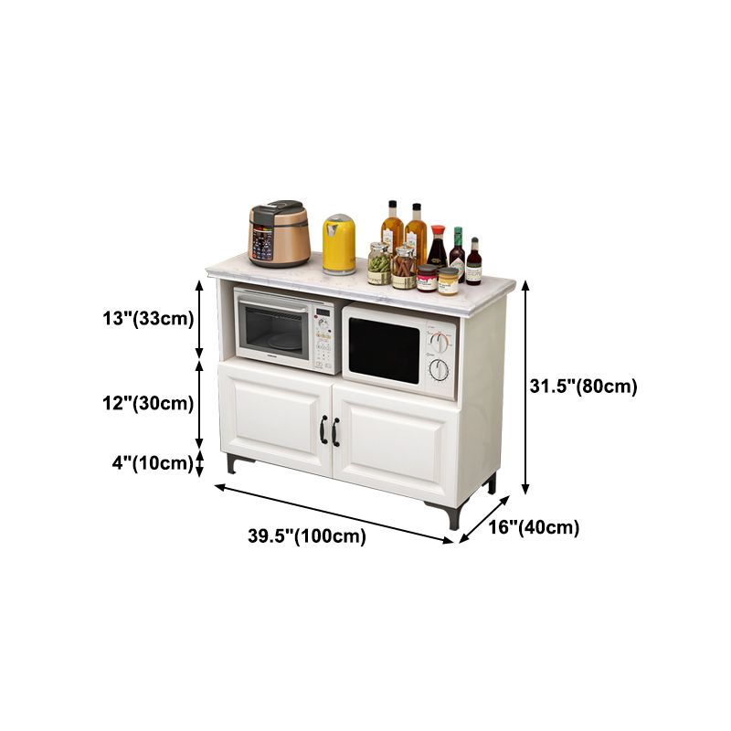 A buffet in stile moderno con scheda credenza per mobili a 2 porte per sala da pranzo