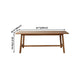 Modern Pine Wood Indoor Table for Restaurant Rectangle Dining Table with Trestle Base Clearhalo ' dining_table' 'Dining Tables & Seating' 'Dining Tables' 'furn' 'furn_dining_table' 'Furniture' 'furniture_dining_table' 'Kitchen & Dining Furniture' 'kitchen&dining_furn' 'kitchen' 'kitchen_dining_table' 1200x1200_578b73e5-110d-4011-90bb-43d9eed99d61