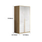 Contemporary Storage Cabinet Engineered Wood Wardrobe Armoire Clearhalo 'Armoires & Wardrobes' 'armoires_wardrobes' 'Bedroom Furniture' 'furn' 'furn_armoires_wardrobes' 'Furniture' 1200x1200_578c54cb-c5e0-4c43-b149-891df44a0b54