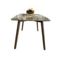 Gray Stone Top Table with Ash Wood Frame Modern Dining Table for Home Clearhalo 'Dining Tables & Seating' 'Dining Tables' 'dining_table' 'furn' 'furn_dining_table' 'Furniture' 'Kitchen & Dining Furniture' 1200x1200_578df327-2841-48df-b113-e142158ddb37