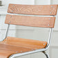 Modern Armless Backrest Counter Stool Iron Bar Stool with Wooden Seat and Pedal for Cafe