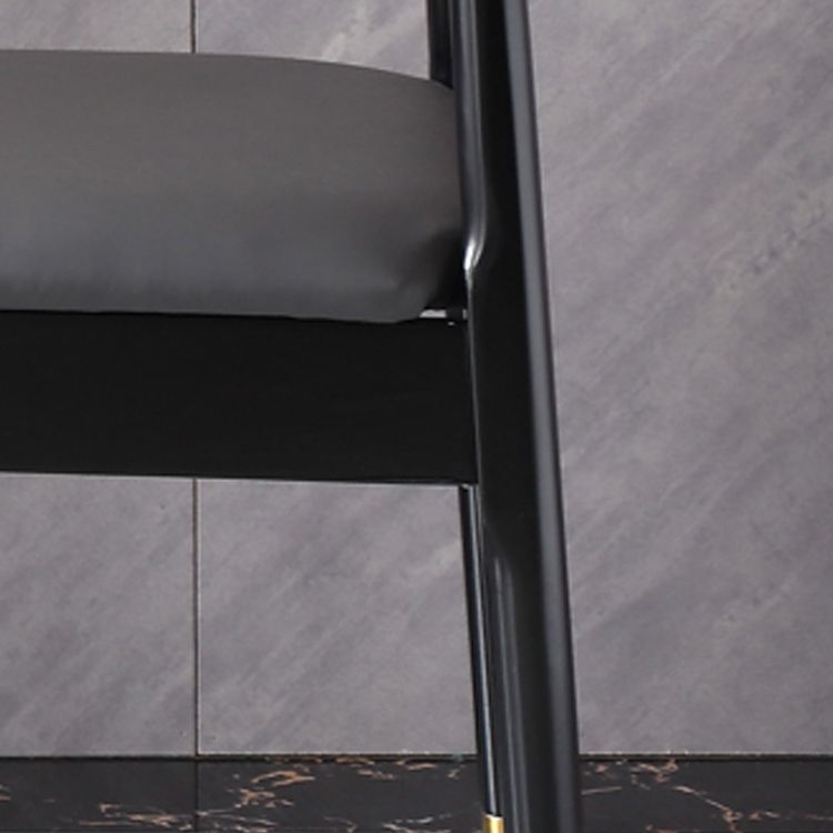 Scandinavian Indoor Side Chair Wood Upholstered Open Back Dining Room Chair Clearhalo ' kitchen&dining_furn' 'Dining Chairs' 'Dining Tables & Seating' 'dining_chair' 'furn' 'furn_dining_chair' 'Furniture' 'furniture_dining_chair' 'Kitchen & Dining Furniture' 'kitchen' 1200x1200_5794cfab-13cd-48eb-970a-75302e12c141