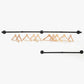 Metal Style Industrial Coat Rack Reger de revestimiento de pared de pared