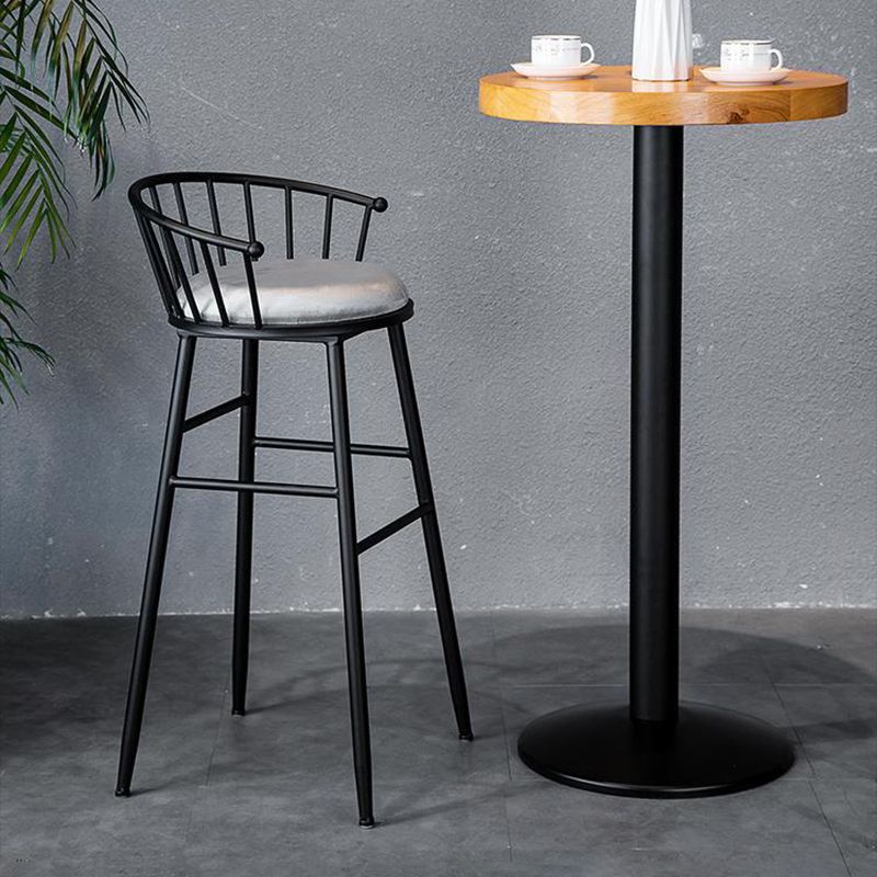 Solid Wood Bistro Set 1/2/3 Pieces Modern Style Round Bar Table Set