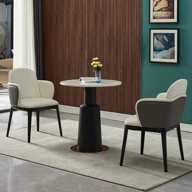 Round Pedestal Dining Table Traditional Luxury Furniture for Dining Room Clearhalo ' dining_table' 'Dining Tables & Seating' 'Dining Tables' 'furn' 'furn_dining_table' 'Furniture' 'furniture_dining_table' 'Kitchen & Dining Furniture' 'kitchen&dining_furn' 'kitchen' 'kitchen_dining_table' 1200x1200_5796fec5-cd8a-4625-bfad-d9f17207a1d8