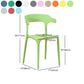 Modern Style Stackable Chair Dining Armless Open Back Chairs with Plastic Legs for Kitchen Clearhalo ' kitchen&dining_furn' 'Dining Chairs' 'Dining Tables & Seating' 'dining_chair' 'furn' 'furn_dining_chair' 'Furniture' 'furniture_dining_chair' 'Kitchen & Dining Furniture' 'kitchen' 1200x1200_579794c0-1283-428d-adeb-a7e410e01e08