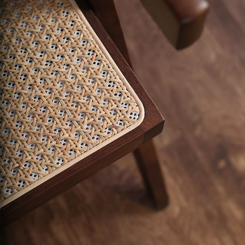 Comedor contemporáneo King Louis Silla de comedor de madera maciza