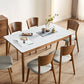 Sintered Stone Dining Table Rectangle Modern Dinner Table with Wooden Legs Clearhalo 'Dining Tables & Seating' 'Dining Tables' 'dining_table' 'furn' 'furn_dining_table' 'Furniture' 'Kitchen & Dining Furniture' 1200x1200_579823dd-768a-4fbe-b394-e90b4470b26e