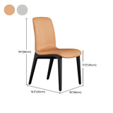 Contemporary Style Side Chair Wood Solid Back Dining Room Chair for Dining Room Clearhalo 'Dining Chairs' 'Dining Tables & Seating' 'dining_chair' 'furn' 'furn_dining_chair' 'Furniture' 'Kitchen & Dining Furniture' 1200x1200_5799132b-558e-4ee5-b9da-64ca0f18bf1c