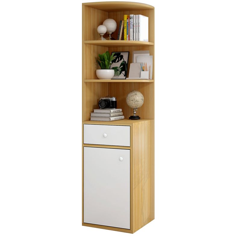 Contemporary 1 Door Accent Cabinet Corner Straight Legs Storage Cabinet Clearhalo 'Cabinets & Chests' 'cabinets_chests' 'furn' 'furn_cabinets_chests' 'Furniture' 'Living Room Furniture' 1200x1200_579c140c-b151-4432-922d-337233cb8a18
