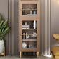 Modern Wood Accent Cabinet 15.74" Wide Storage Cabinet with 2 Doors Clearhalo 'Cabinets & Chests' 'cabinets_chests' 'furn' 'furn_cabinets_chests' 'Furniture' 'Living Room Furniture' 1200x1200_579d4dad-9084-4964-898c-899ee799f907