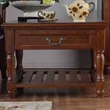 Traditional 4 Legs End Table Square Wood Top Side End Table for Living Room Clearhalo 'Coffee & Accent Tables' 'End & Side Tables' 'end_side_table' 'end_side_tables' 'furn' 'furn_end_side_tables' 'Furniture' 'furniture_end_side_table' 'Living Room Furniture' 1200x1200_579e4362-9474-4419-8517-f83817a5add0